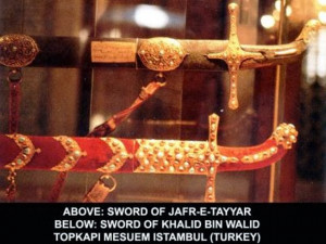 Sword of Hazrat Khalid-bin-walid (R.A) & Hazrat Jafr-E-Tayyar (R.A)