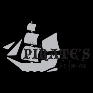 Pirate's Life Ship Wall Quotes™ Decal