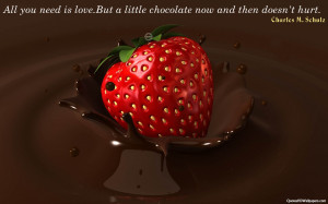 Image for Charles M. Schulz Valentine Chocolates Quotes