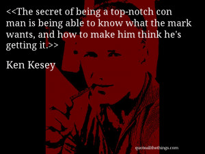 The secret of being a top-notch con man is being able to know what the ...