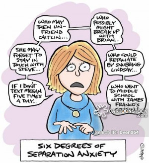 Anxiety cartoon, funny, Separation Anxiety picture, Separation Anxiety ...