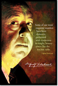 ALFRED-HITCHCOCK-SIGNED-ART-PHOTO-PRINT-AUTOGRAPH-POSTER-HORROR-QUOTE