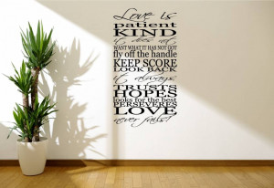 Home » Love is patient