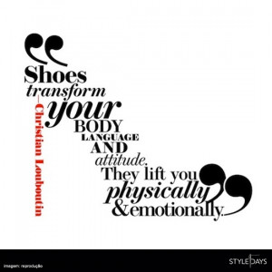 Christian Louboutin/ fashion quotes