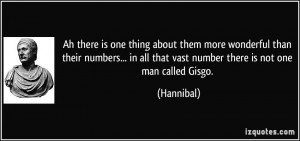 ... numbers... in all that vast number there is not one man called Gisgo