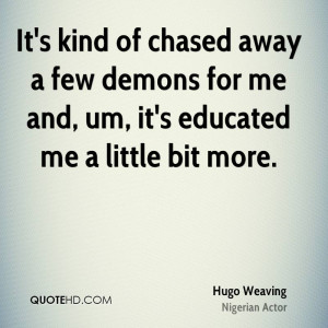 Hugo Weaving Quotes