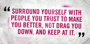 are you surrounded by supportive people do you support the people ...