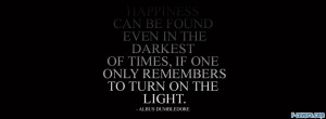 albus dumbledore quote facebook cover