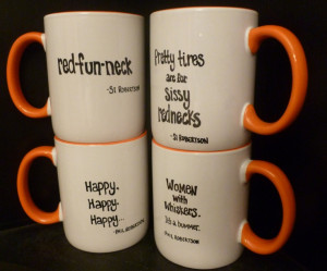 duck dynasty quotes | DUCK DYNASTY inspired 4 Mug SET with ... | Rand ...