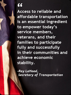 Quote from Secretary Lahood on importance of transportation for ...