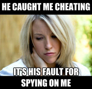 Caught cheating