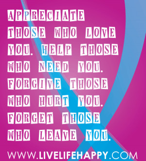 Forgetting People Who Hurt You Quotes