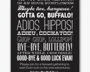 Farewell Quotes Lets Party