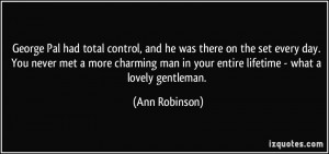 More Ann Robinson Quotes