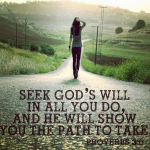 Seek Ye First the Kingdom of God.