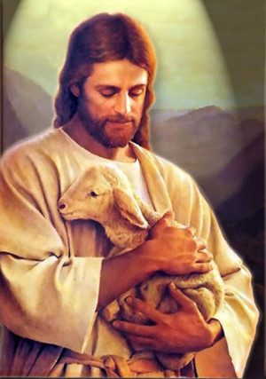 Jesus Jesus and the Lamb