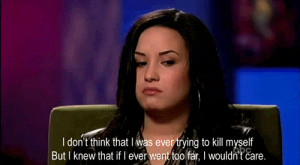 demi lovato quotes about scars