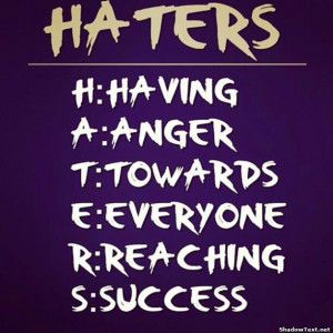 hater quotes and sayings