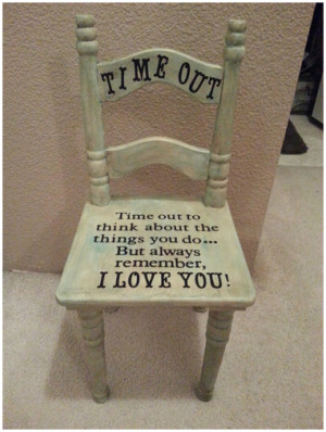 Time Out Stool Sayings