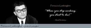 Ferruccio Lamborghini Quotes Author: ferruccio lamborghini.