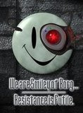 Star Trek Borg Resistance is Futile Smiley Smilie Smileys Smilies Icon ...