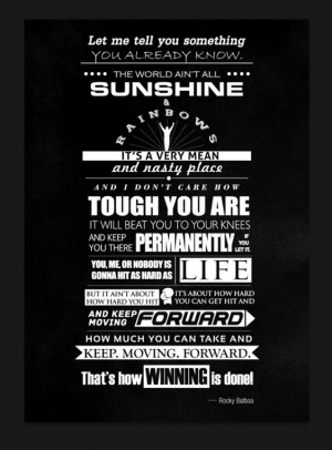 Home / Featured / Rocky Balboa Motivational Speech Poster