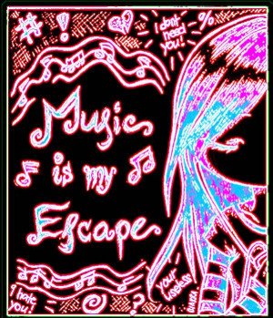 Music is my Escape by LoLhaha---aznjubjub
