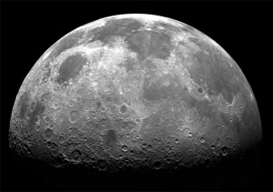 Galileo Spacecraft Image of the Moon