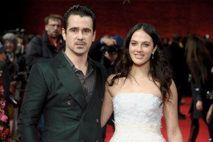 Colin Farrell and Jessica Brown Findlay