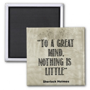 Sherlock holmes quotes, famous, best, sayings, great mind, short