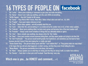 of each of these types of friends on our list