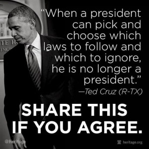president can pick and choose which laws to follow and which to ...