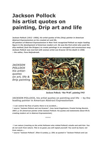 ... --his-artist-quotes-on-his-painting--Drip-art-and-American-life.docx
