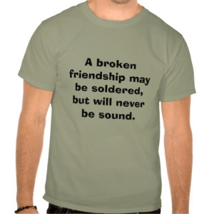 Broken Friendship Quotes And Sayings