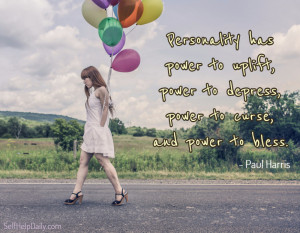 ... The thing that truly separates us from everyone else: Our personality