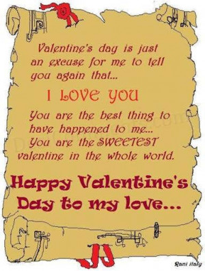 Special valentine :: Valentine quotes ::