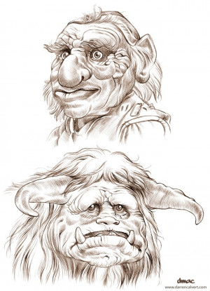 Hoggle and Ludo from Labyrinth.: Dark Crystals Labyrinths, Crystals ...