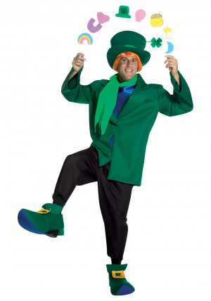 Home Cereal Lucky Charms Leprechaun Costume