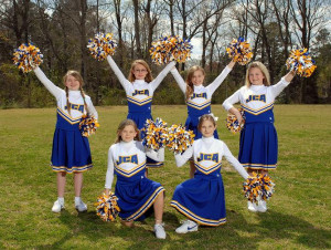JCA Junior Varsity Cheerleaders 2009-2010
