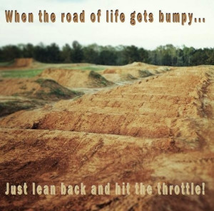 When the road of life gets bumpy