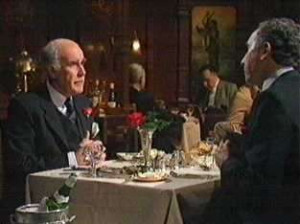sir humphrey in the meanwhile has lunch with sir desmond