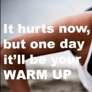 start with the warm up