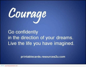 Love and courage quotes