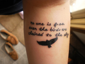 fuckyeahtattoos:my favorite quote by my favorite man, bob dylan.http ...