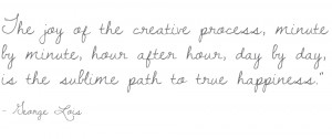 Creative Process quote #2