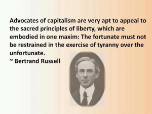 Bertrand Russell on capitalism