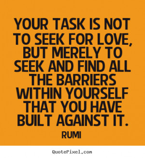 best love quotes from rumi make custom quote image