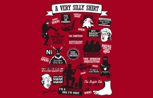19 Very Silly Monty Python T-Shirts