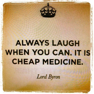 Laughter heals