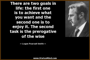 Logan Pearsall Smith Quote